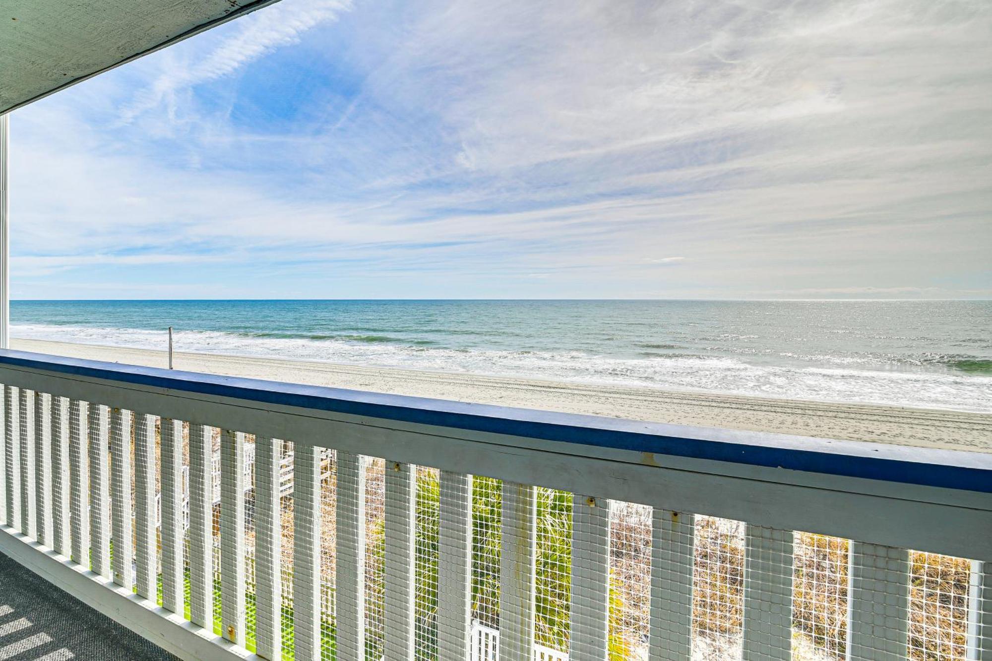 On-The-Beach Escape Oceanfront In Surfside! Myrtle Beach Buitenkant foto